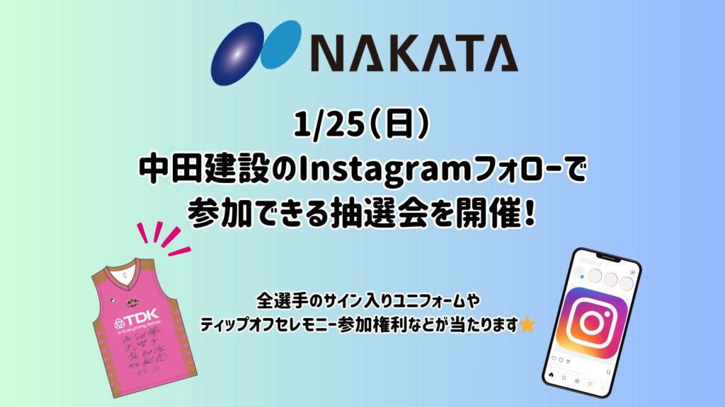 【ゲームスポンサー】中田建設【GAME2】